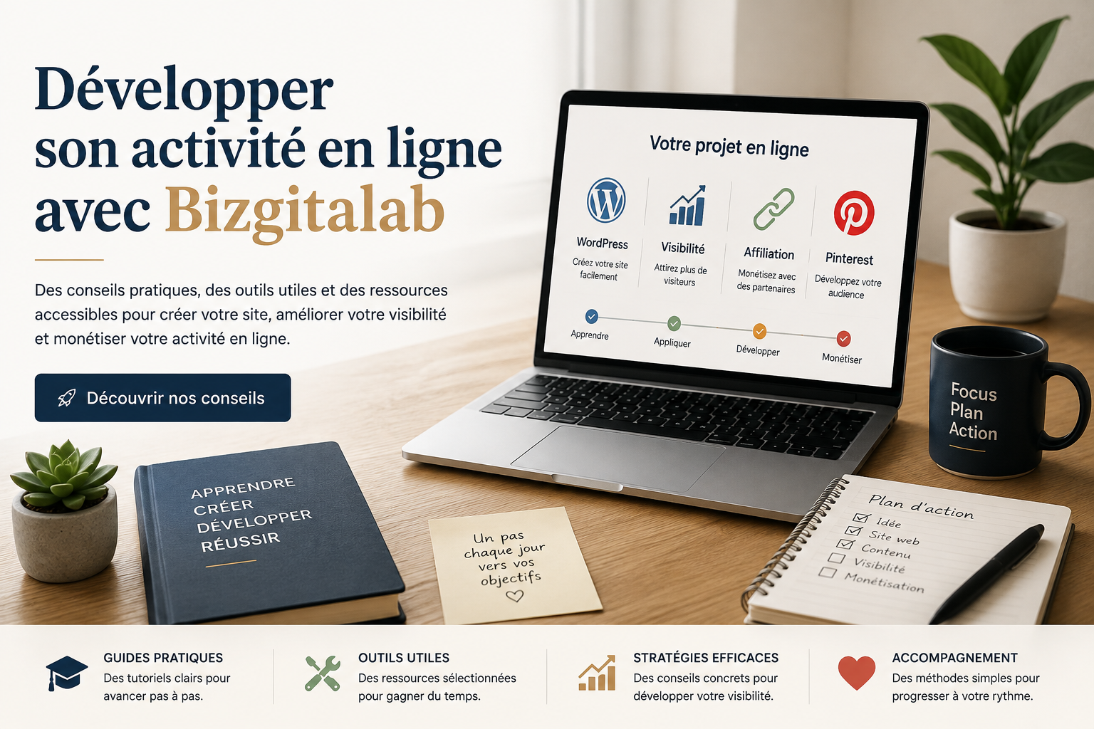 Développer son activité en ligne avec Bizgitalab