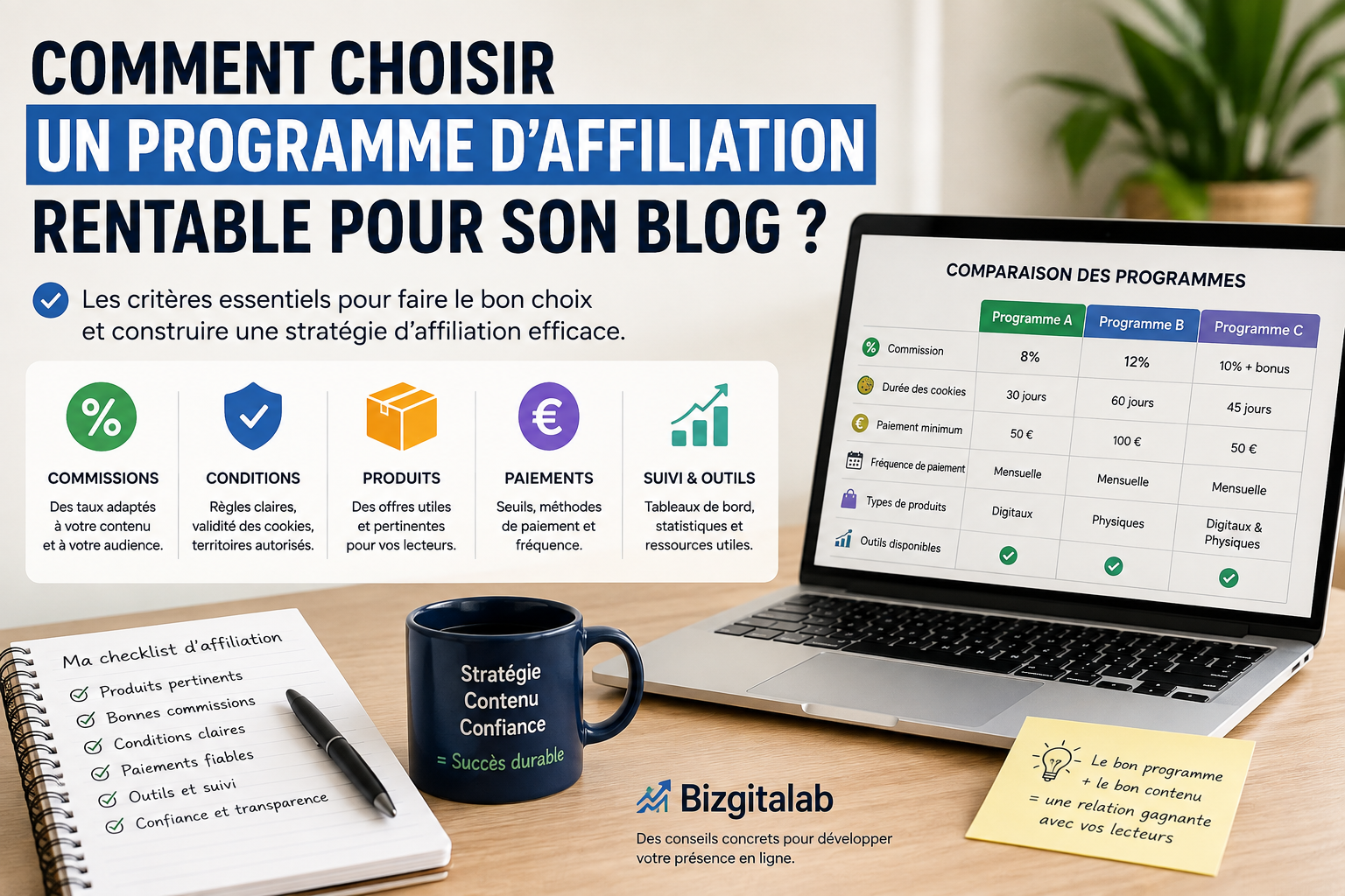 Comment choisir un programme d’affiliation rentable pour son blog ?
