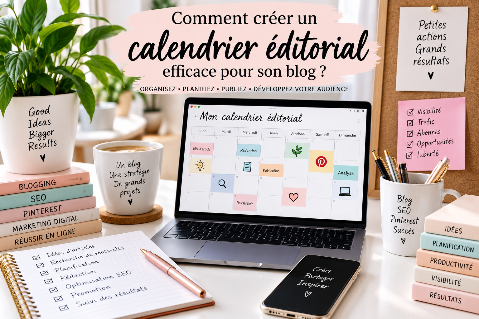Comment créer un calendrier éditorial efficace pour son blog ?